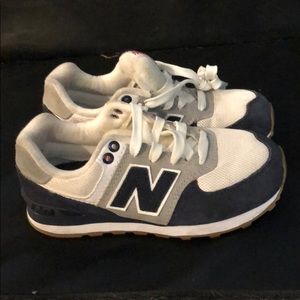 Like new New Balance 574 Gum Sole